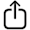 Deel icoon op iPad en iPhone